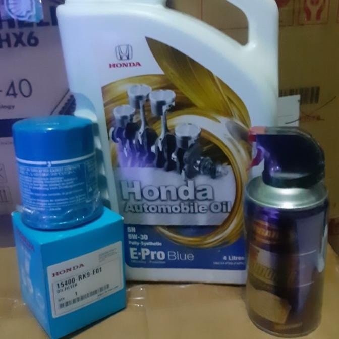 TERMURAH - paket oli mesin.honda 5w.30 blue.mobil jezz.jezzrs.brv.crv.citi.3itam