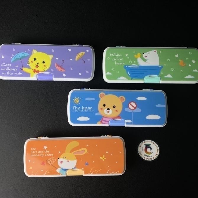 

=+=+=+] Kotak Pensil Pencil Case XUE ZI WEN JU HQ-0057