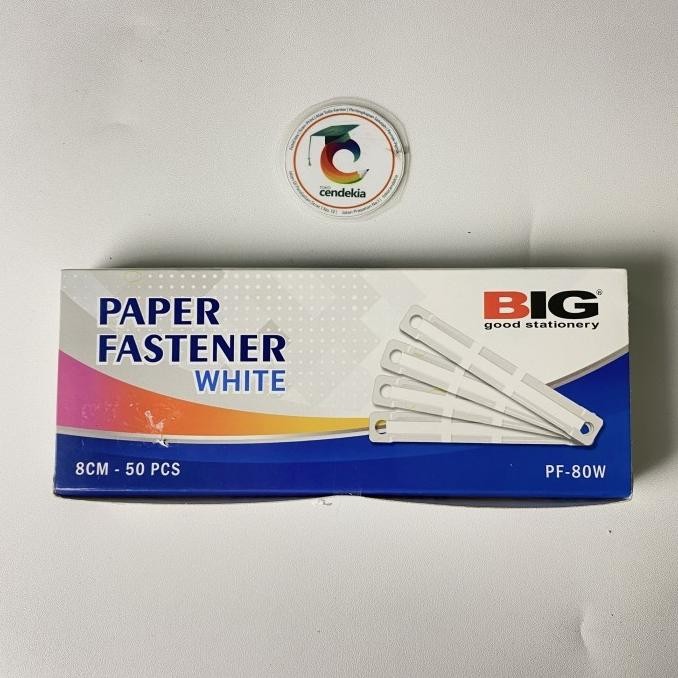 

:=:=:=:=] Paper Fastener BIG Warna PF-80C Putih PF-80W