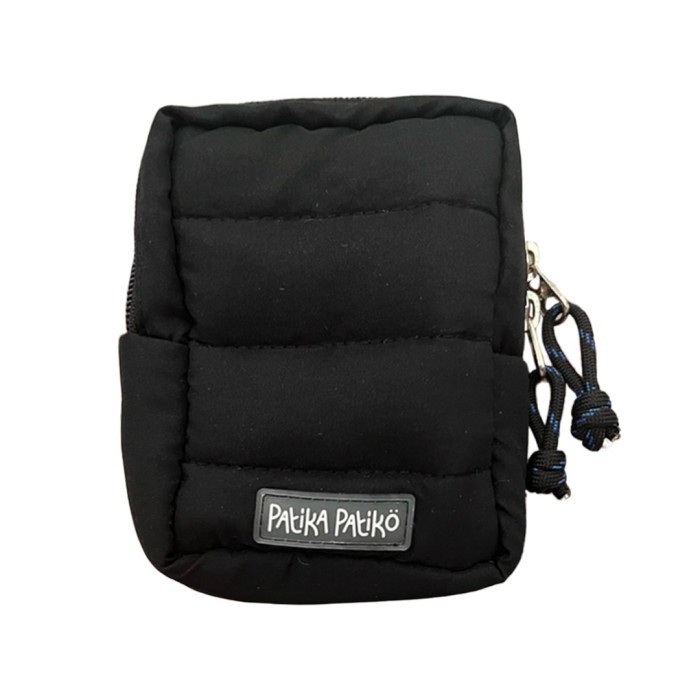 

Puffer Card Holder in Mysterious Black