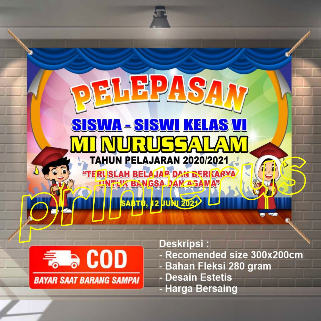 Ambil PROMO Sekarang Juga >>  Bisa COD, Chek Dulu Spanduk / Banner / MMT / Invitation / Backdrop PER