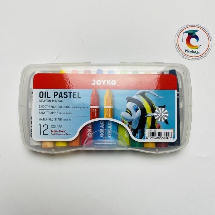 

*#*#*#*#] Crayon / Krayon / Oil Pastel Titi / Joyko 12 warna