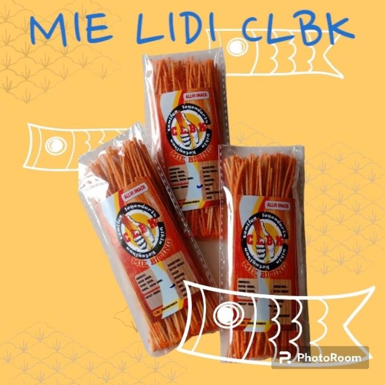 

mie lidi / makaroni enak renyah paket 25pcs