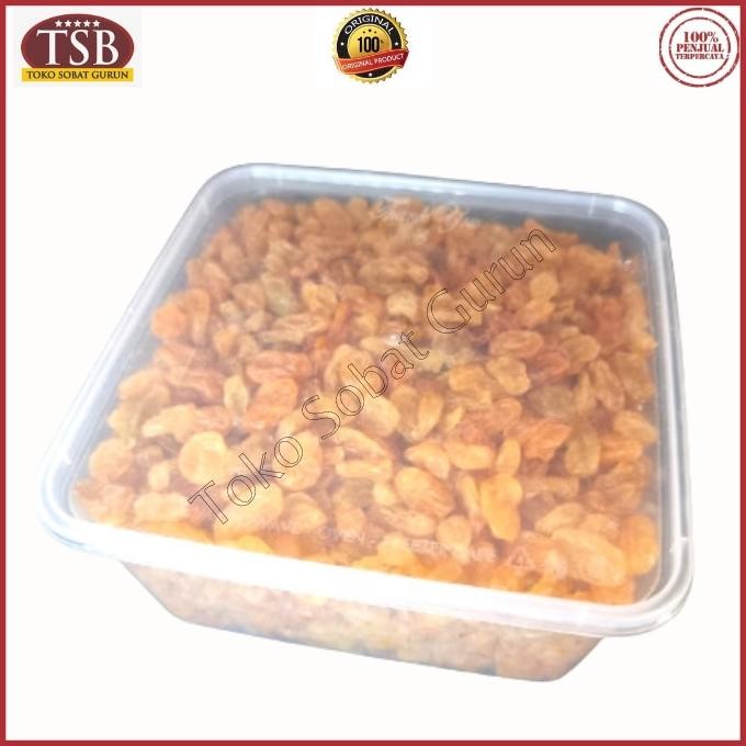 

Kismis Arab Jumbo Golden Asam Manis Kuning 1kg