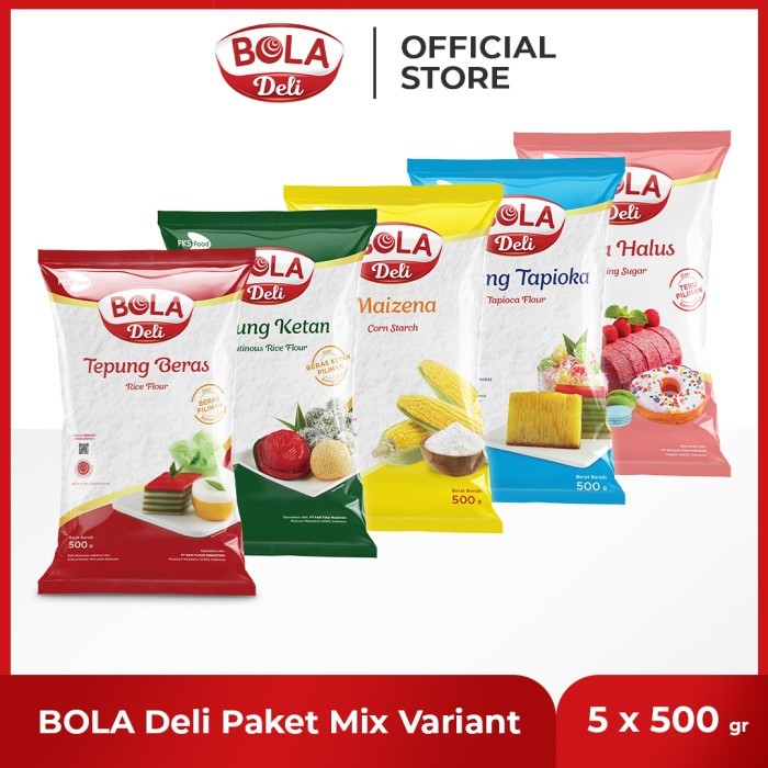 

TERBARU! BOLA Deli Paket Mix Varian Isi 5