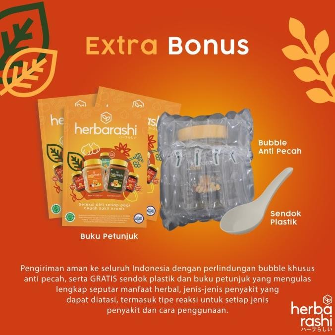 

HERBARASHI Herbal Madu Hitam Pahit Bawang Putih 400ml [terbaik]