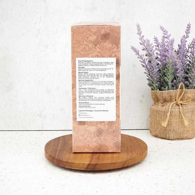 

325ML Daily Dep Bawang Tunggal Cuka Apel Lemon Jahe Madu - HERBALDOC [terbaik]