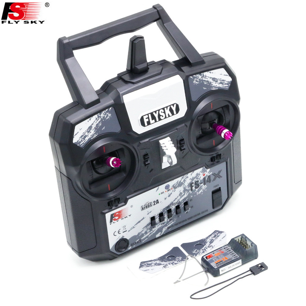 Flysky FS-i4X 2.4G 4ch RC Transmitter Controlr with FS-A6