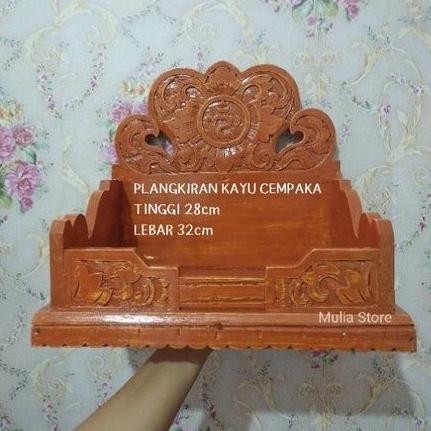 

TERLARIS! Plangkiran Ukir Bali Kayu Cempaka Anti Rayap