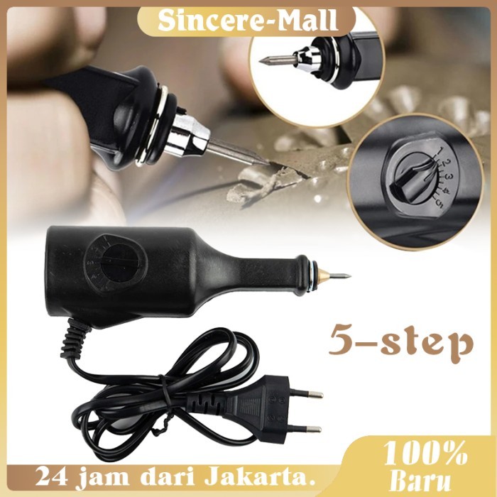 

5 Speed Electric Engraving Pen Mini Mesin Ukir Grafir Listrik Tangan Alat Grafir Ukir