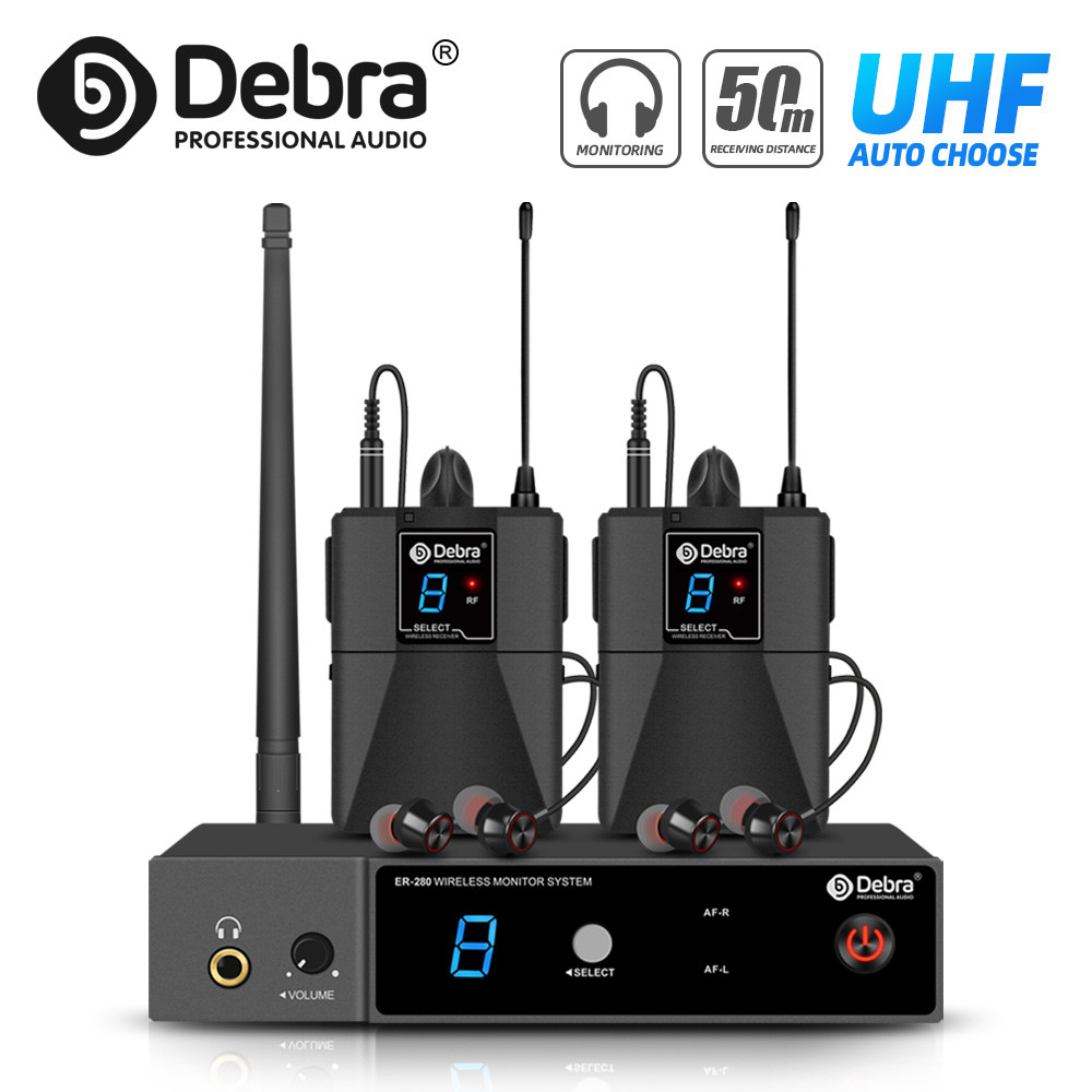 Debra ER-280 Singal Channel UHF In Ear Sta Monitor