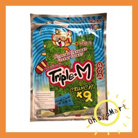 

Triple M Roasted Seaweed King Crab/ Snack Rumput Laut 45grm