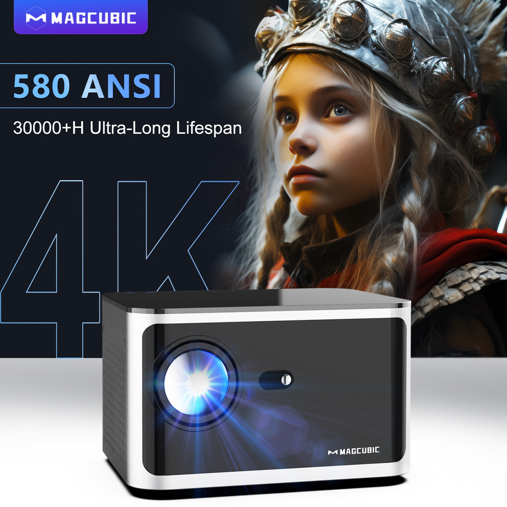 Magcubic 580ANSProjector Android11 4K 1920*1080P Wifi6