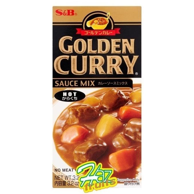 

S&B Golden Curry Mix Hot 92 Gr