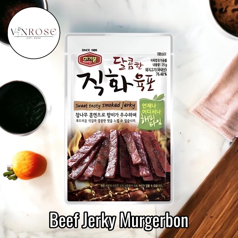 

f Jerky Korea Murgerbon Korea Snack Dendeng