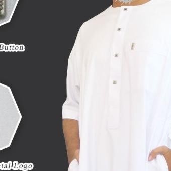 Gamis Pria Oblong Lengan Pendek + Jubah Al Raz Model Nasai + Original Terlaris