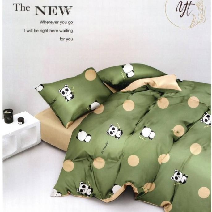 Sprei Bedcover Katun Jepang/Motif Kucing/Size 100X200X20 Janeanne34
