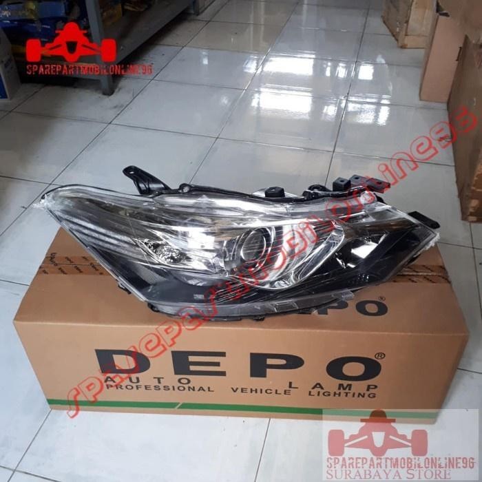 Head Lamp Lampu Depan All New Vios 2013 2014 Gen 3 Projector Depo