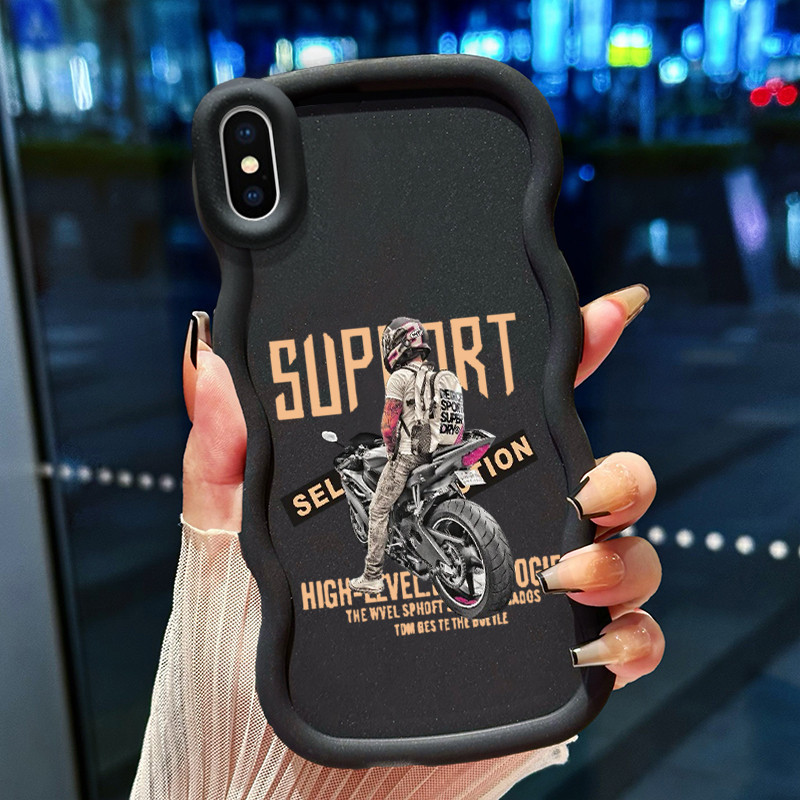 Casing Hp Untuk iPhone X Xs Max Case Casing seri Warna Macaron pelindung Kesing Silikon Softcase Kas