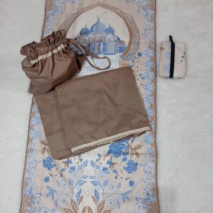 Full set Sajadah + Mukena Syakila Travel Series. terlaris