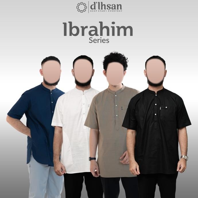 Baju Koko Kurta Ibrahim / Koko Pakistan d'Ihsan Model Ibrahim Terlaris