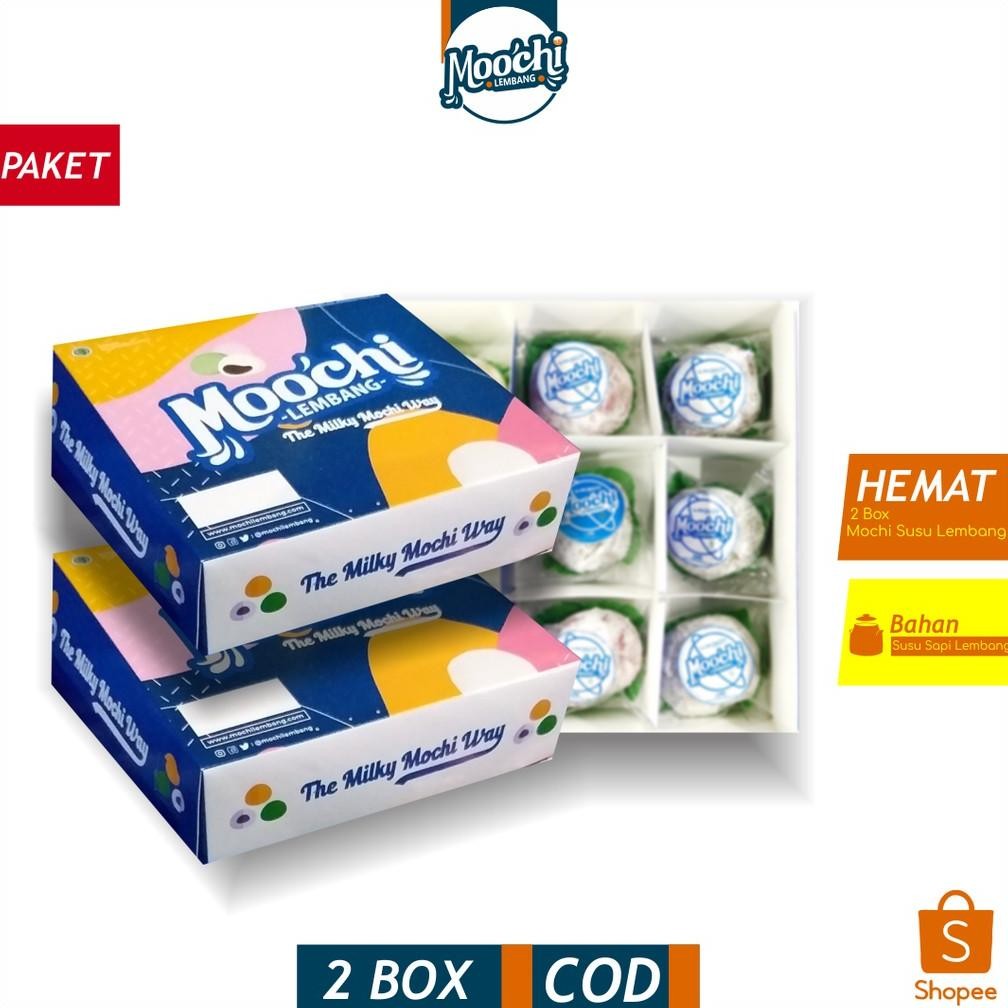 

MOCHI SUSU LEMBANG | Jajanan | Oleh Oleh - Makanan - Cemilan - Kue Lembang | Makanan Hemat - 2 Box