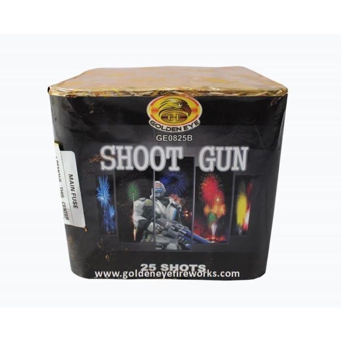 Petasan Kembang Api Shoot Gun Cake 0.80 25 Shots Ge0825-B Fireworks