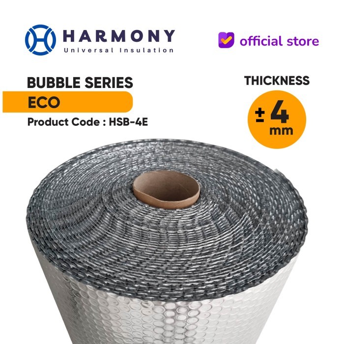 Aluminium Foil Bubble Atap Double Tebal 4Mm Eco