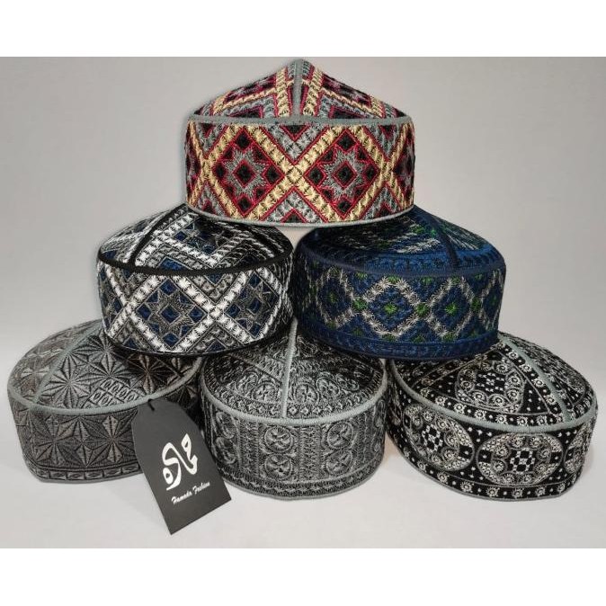 Peci Pakistan Full Bordir Dewasa Hamada Fashion