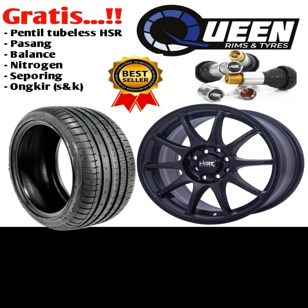 Paket Velg Hsr + Ban 195/50/R16 Accelera