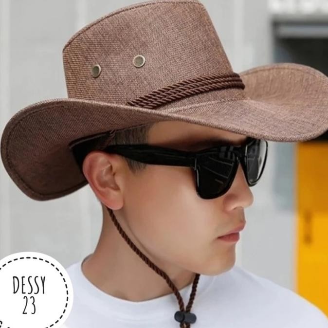 topi cowboys tambang topi import