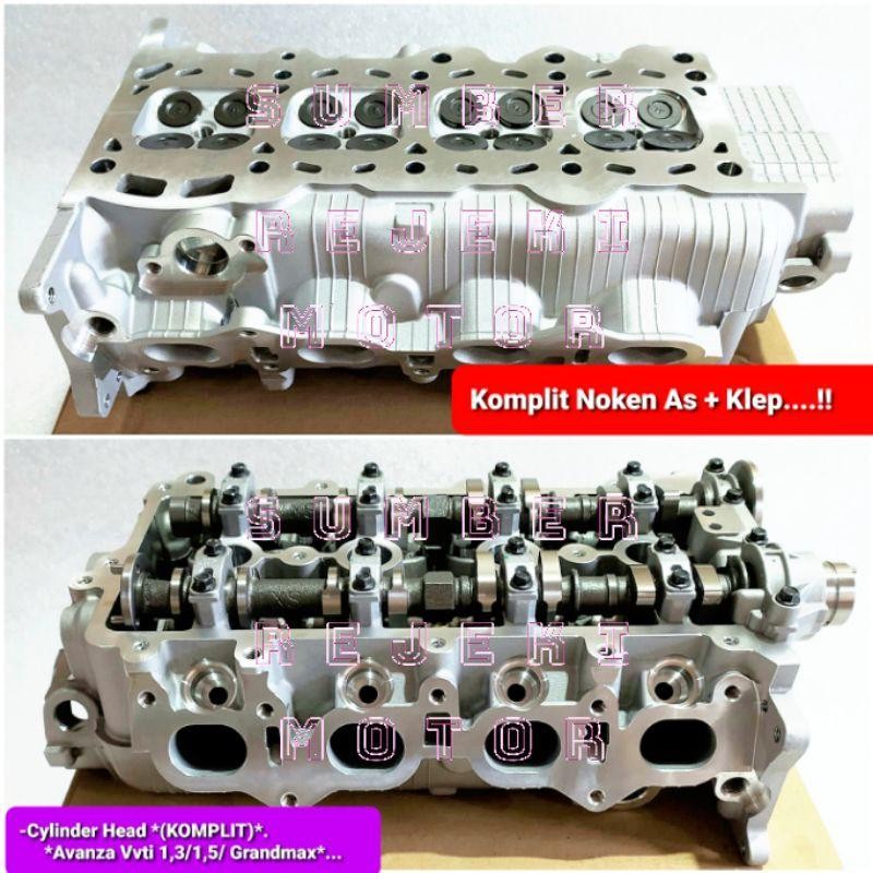 Cylinder Head Assy Avanza Vvti 1.3 Vvti 1.5 Komplit Cylinder Head Avanza Vvti 1.3 Vvti 1.5 Komplit