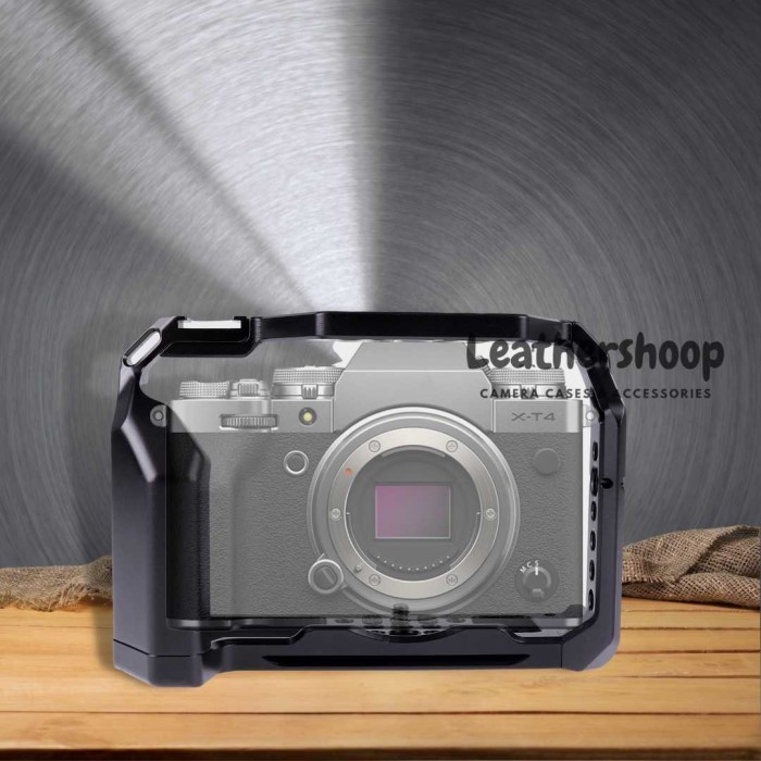 Murah Cage Rig Fujifilm XT4 Fuji XT-4 L Plate Bracket Aluminium Plat QR Arca Non COD