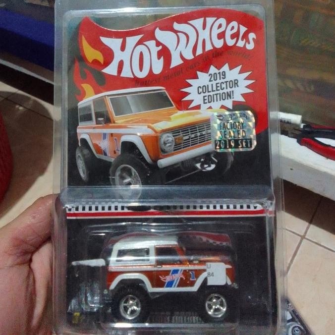 hotwheels hot wheels 67 ford bronco collector edition factory 9a84