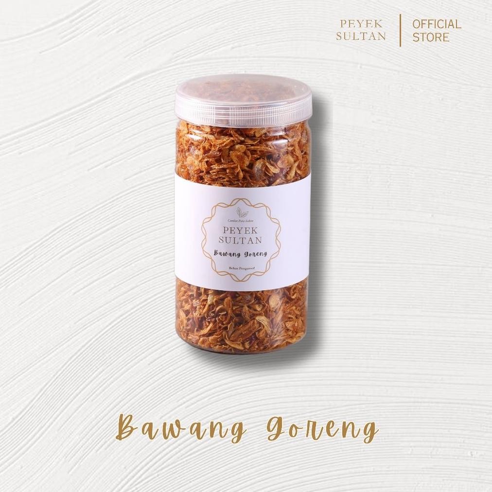 

Ba Goreng (Extra Large / XL) | Lauk / Teman Makan Enak, Gurih, dan Renyah, Tanpa Pengawet | Peyek Sultan