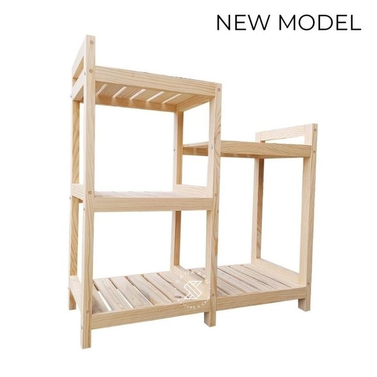 TON>> RAK RICE COOKER RAK DISPENSER GALON RAK SERBAGUNA RAK KAYU JATI BELANDA RAK DISPENSER RAK CROW