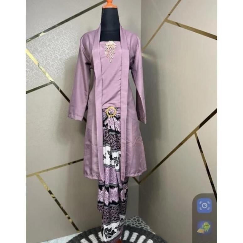 dem nozam~kebaya tunik kutubaru modern/kebaya muslimah/kebaya tradisional/kebaya murah/kebaya formal