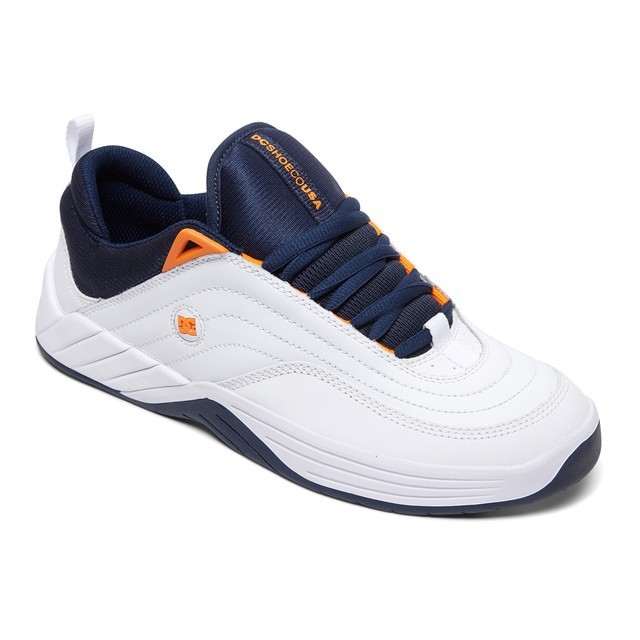 DC Shoes Men Williams Slim Shoes White/Navy ADYS100539