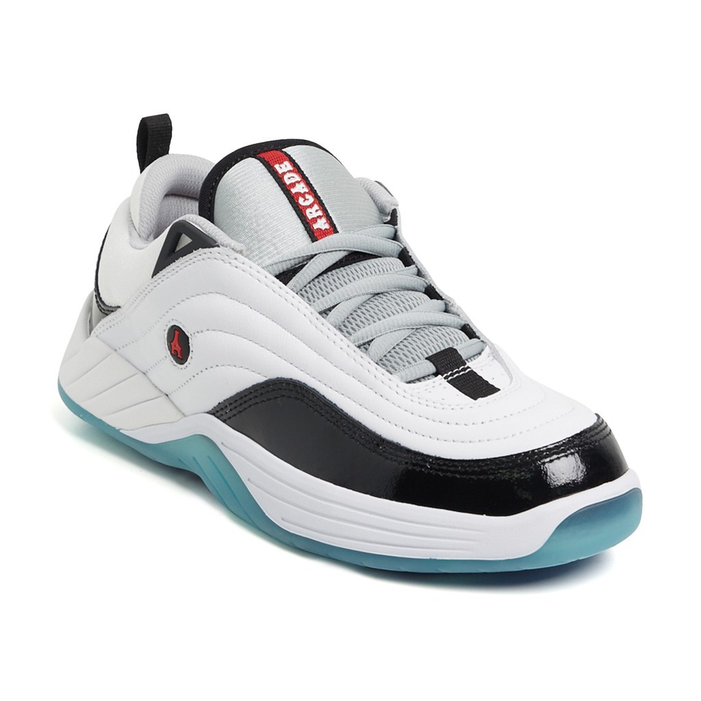 DC Shoes Men Williams Slim x Arcade Shoes White/Black/Red ADYS100612