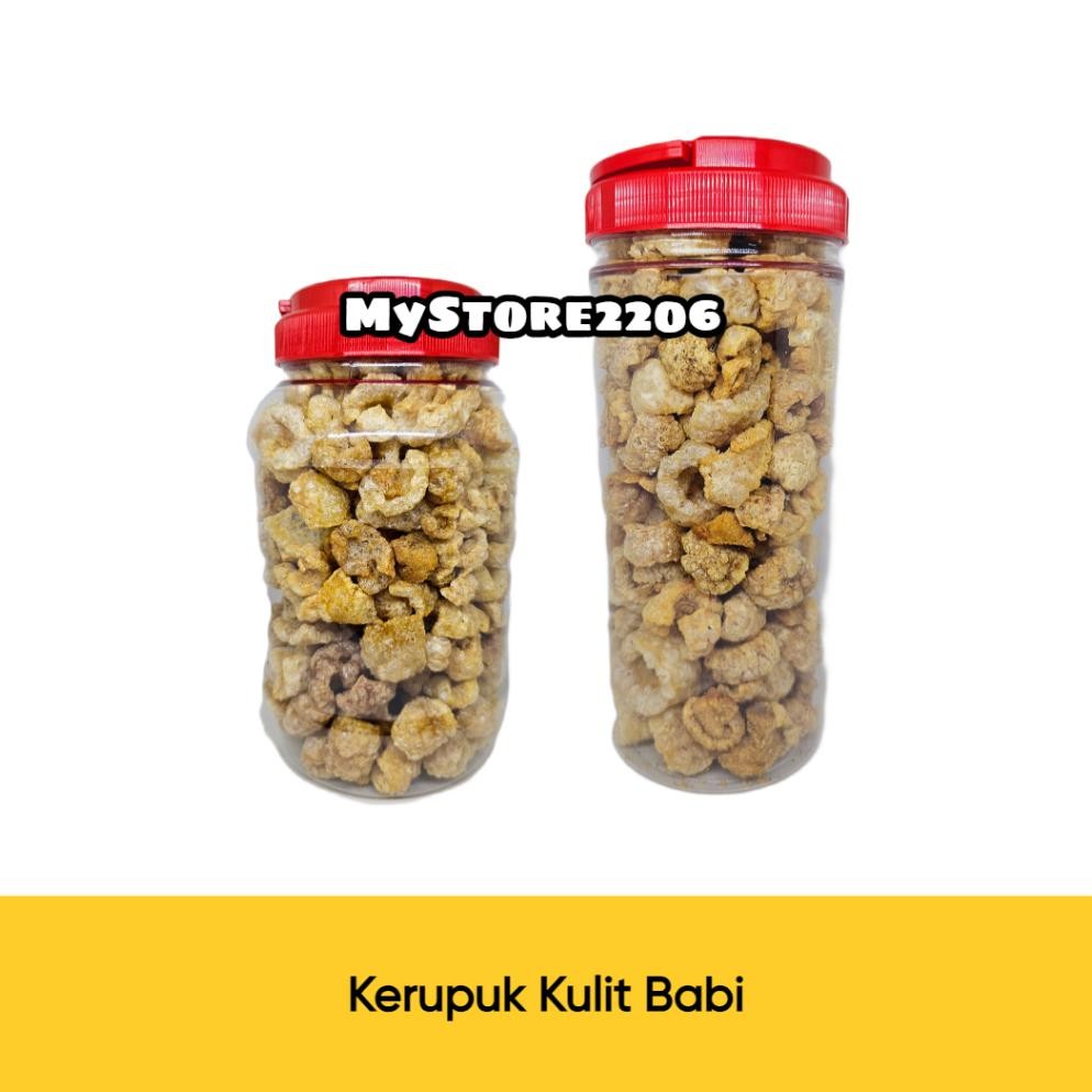 

Kerupuk Kulit Babi Berlemak (Jiu Nong) +- 300gr / Cu Jiu Ca / Cuica / Krupuk Kulit Babi (TOPLES)