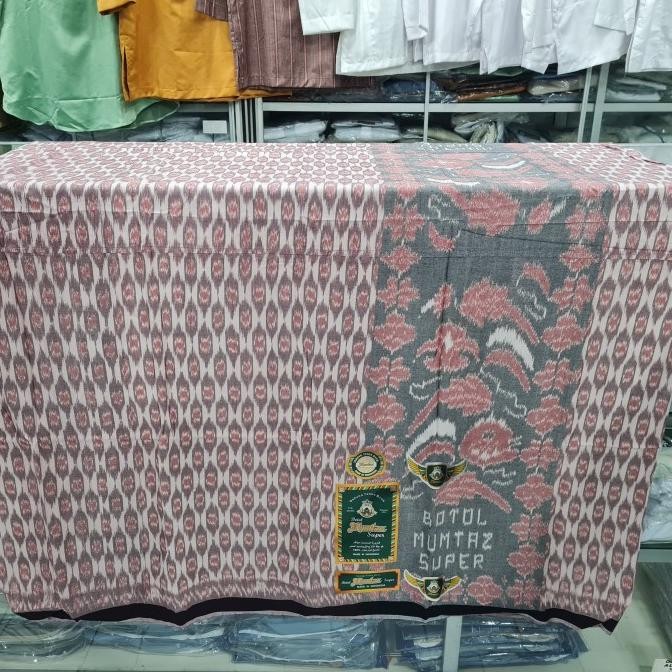 Sarung Tenun Goyor Botol Mumtaz Super Ukuran Standar Lokal