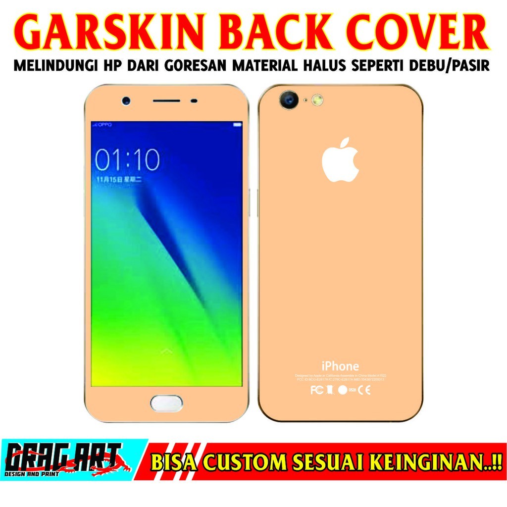 

*PromoTerjangkau* Oppo A57 Garskin Wrap Stiker Premium / X Casing Case COD
