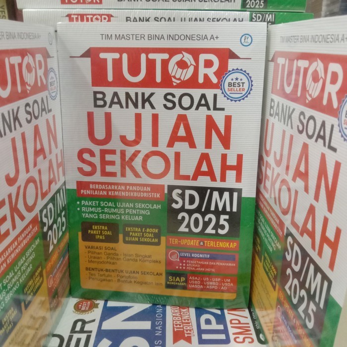 

Buku ori TUTOR BANK SOAL UJIAN SEKOLAH SD/MI 2025
