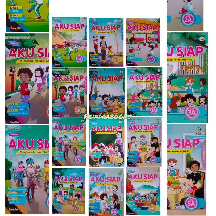 

Buku Aku Siap pustaka mulia SD/MI kelas 1-6 semester 1 K13