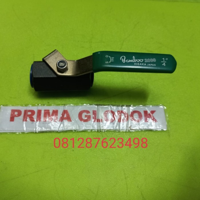 Ball valve Bamboo 1/4"/stop kran carbon steel 1/4"/ball valve 2000psi