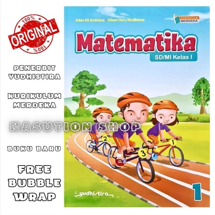 

Buku Matematika Kelas 1 2 3 4 5 6 SD Yudhistira Kurikulum Merdeka ORI