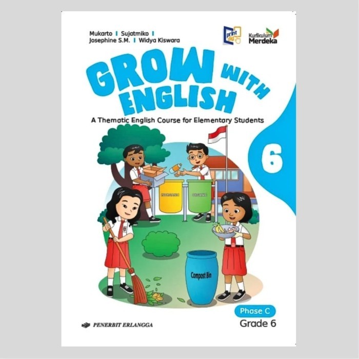 

Buku Grow With English Kelas 1 2 3 4 5 6 SD Erlangga Kurikulum Merdeka