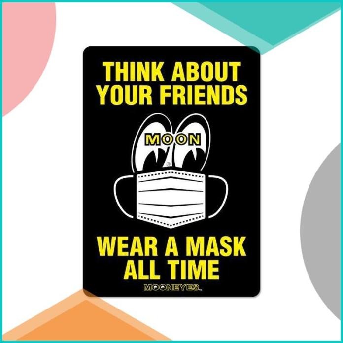 

MOON Message Sticker Wear A Mask [DM235WM] 07D35Z4 ready to atc