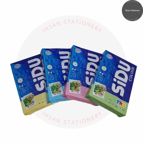 Kertas Hvs Warna Folio SIDU