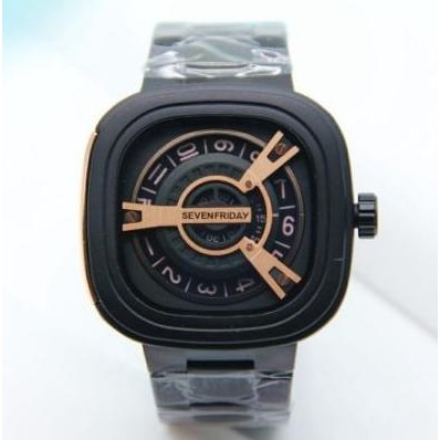 Jam Tangan pria Seven friday rantai S362AIbox batrai cadangan Terlaris